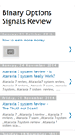 Mobile Screenshot of binaryoptionsignalsreview.blogspot.com
