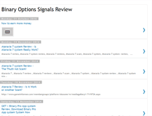 Tablet Screenshot of binaryoptionsignalsreview.blogspot.com