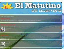 Tablet Screenshot of httpelmatutinodeguerrero.blogspot.com