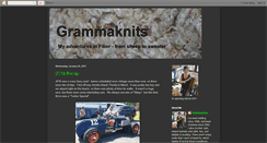 Desktop Screenshot of grammaknits.blogspot.com