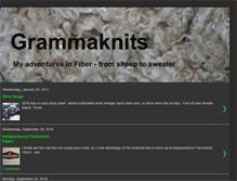 Tablet Screenshot of grammaknits.blogspot.com