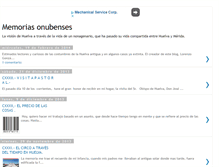 Tablet Screenshot of memoriasonubenses.blogspot.com