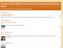 Tablet Screenshot of orangecountysbdc.blogspot.com