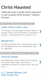 Mobile Screenshot of christ-haunted.blogspot.com