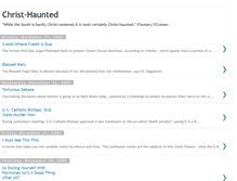 Tablet Screenshot of christ-haunted.blogspot.com