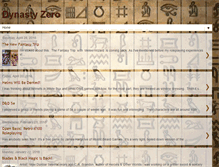 Tablet Screenshot of dynastyzero.blogspot.com