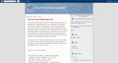 Desktop Screenshot of chronicepidemic.blogspot.com