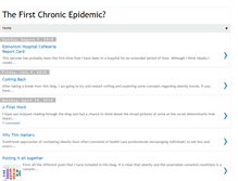 Tablet Screenshot of chronicepidemic.blogspot.com