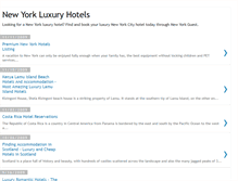 Tablet Screenshot of newyorkluxuryhotels.blogspot.com