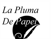 Tablet Screenshot of laplumadepapel.blogspot.com