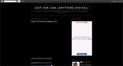 Desktop Screenshot of justaskcam.blogspot.com