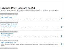 Tablet Screenshot of graduadoeso.blogspot.com