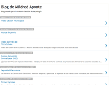 Tablet Screenshot of mildredaponte.blogspot.com