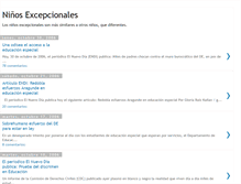 Tablet Screenshot of excepcionales.blogspot.com