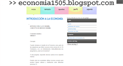Desktop Screenshot of economia1505.blogspot.com