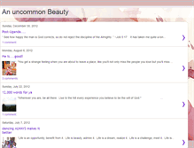 Tablet Screenshot of anuncommonbeauty.blogspot.com