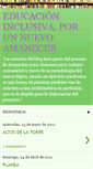 Mobile Screenshot of educacioninclusivaporunnuevoamanecer.blogspot.com