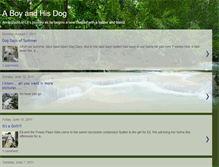 Tablet Screenshot of aboyandhisdogaz.blogspot.com