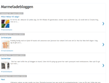 Tablet Screenshot of marmeladebloggen.blogspot.com