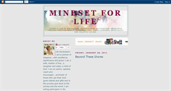 Desktop Screenshot of mindsetforlife.blogspot.com