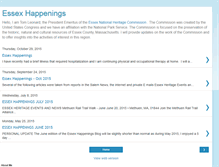 Tablet Screenshot of essexhappenings.blogspot.com