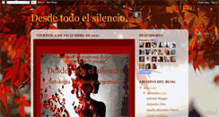 Desktop Screenshot of antologiaescritorasargentinas.blogspot.com