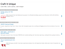 Tablet Screenshot of craftitunique.blogspot.com