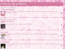 Tablet Screenshot of omundolilasdamarina.blogspot.com