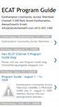 Mobile Screenshot of ecatprogramguide.blogspot.com
