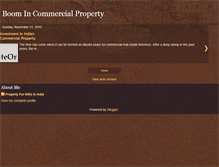 Tablet Screenshot of boominproperty.blogspot.com