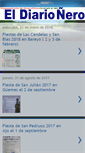 Mobile Screenshot of eldiarionero.blogspot.com