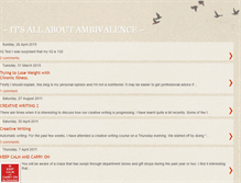 Tablet Screenshot of itsallaboutambivalence.blogspot.com