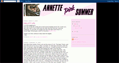 Desktop Screenshot of annettesummer.blogspot.com