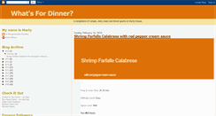 Desktop Screenshot of martysmeals.blogspot.com