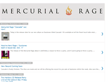 Tablet Screenshot of mercurialrage.blogspot.com