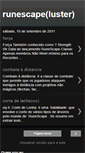 Mobile Screenshot of mateus-runescapeluster.blogspot.com