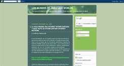 Desktop Screenshot of elmundodejavi.blogspot.com