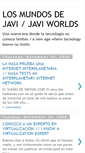 Mobile Screenshot of elmundodejavi.blogspot.com