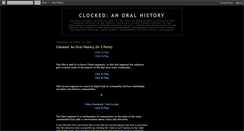 Desktop Screenshot of clockedmovie.blogspot.com