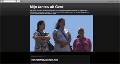 Desktop Screenshot of mijntantesuitgent.blogspot.com