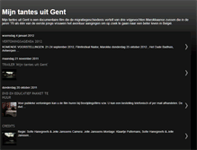 Tablet Screenshot of mijntantesuitgent.blogspot.com