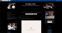 Desktop Screenshot of fighter-movie-trailer.blogspot.com