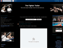 Tablet Screenshot of fighter-movie-trailer.blogspot.com