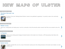 Tablet Screenshot of newmapsofulster.blogspot.com