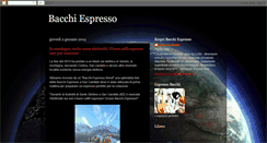 Desktop Screenshot of espressobacchi.blogspot.com