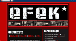 Desktop Screenshot of efek2012.blogspot.com