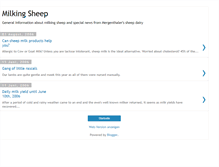 Tablet Screenshot of milking-sheep.blogspot.com