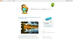 Desktop Screenshot of elultimohabitantedelplaneta.blogspot.com