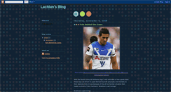 Desktop Screenshot of lachlanreilly.blogspot.com