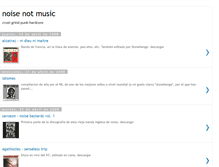 Tablet Screenshot of noiseagainstsystem.blogspot.com